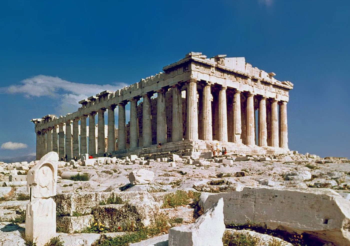 Parthenon auf dem Acropolis Hügel